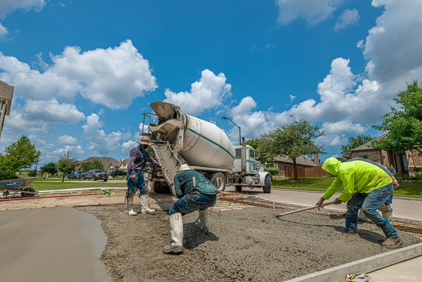 nolensville concrete driveway installation